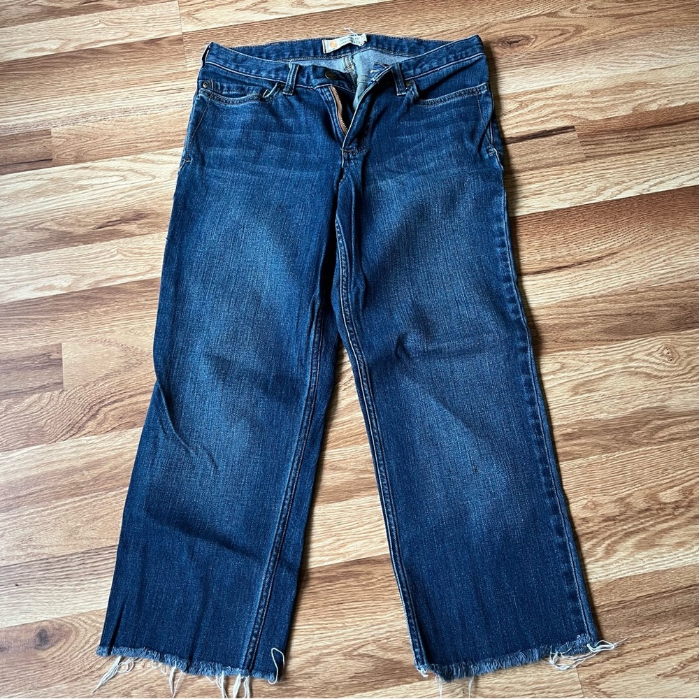Carhartt Blue Straight Leg Jeans Classic Style